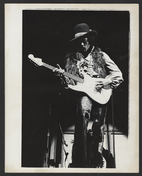 Jimi Hendrix 1968 Fillmore East Original Thom Lukas Photograph