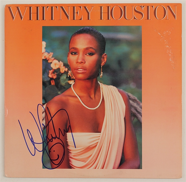 Whitney Houston Signed Album