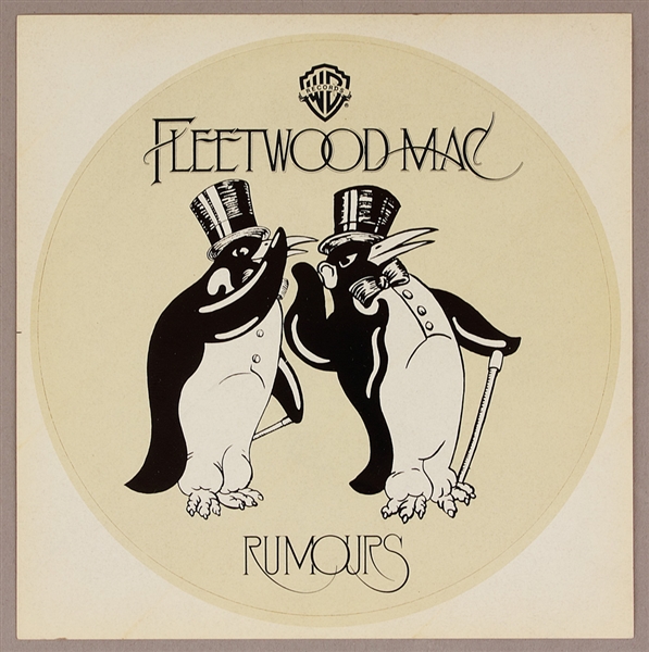 Fleetwood Mac "Rumours" Promotional Sticker