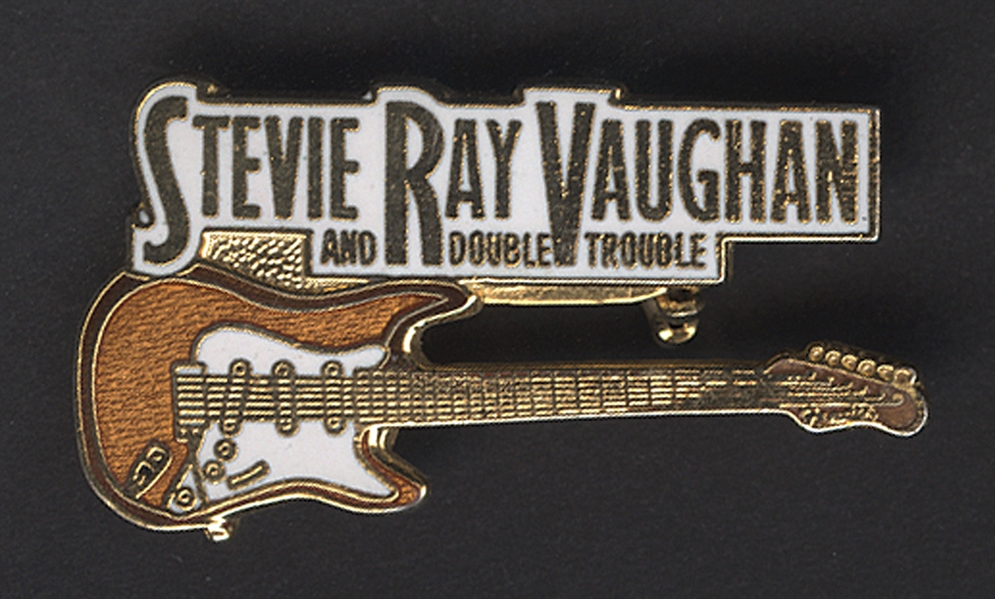 Stevie Ray Vaughan Stage Worn Pin