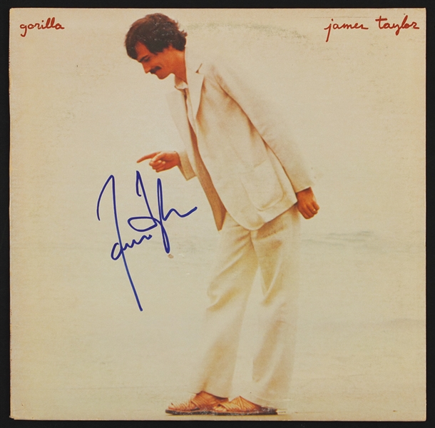 James Taylor Signed "Gorilla" Album