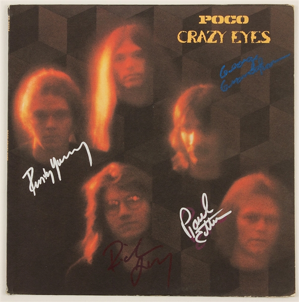 Poco Signed "Crazy Eyes" Album