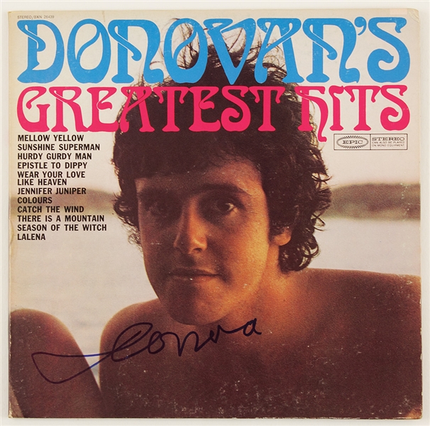 Donovan Signed Greatest Hits Album