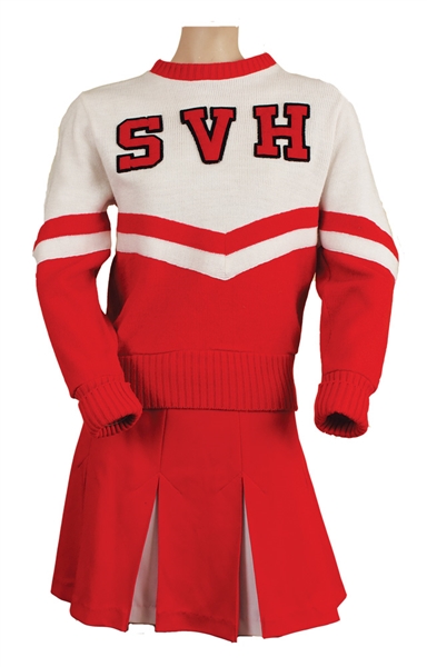 "Sweet Valley High" TV Show Worn Cheerleader Outfit