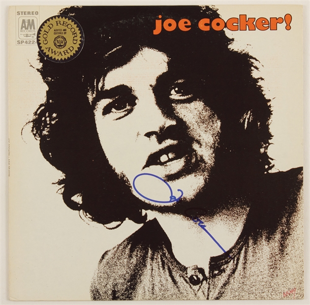 Joe Cocker Signed Album