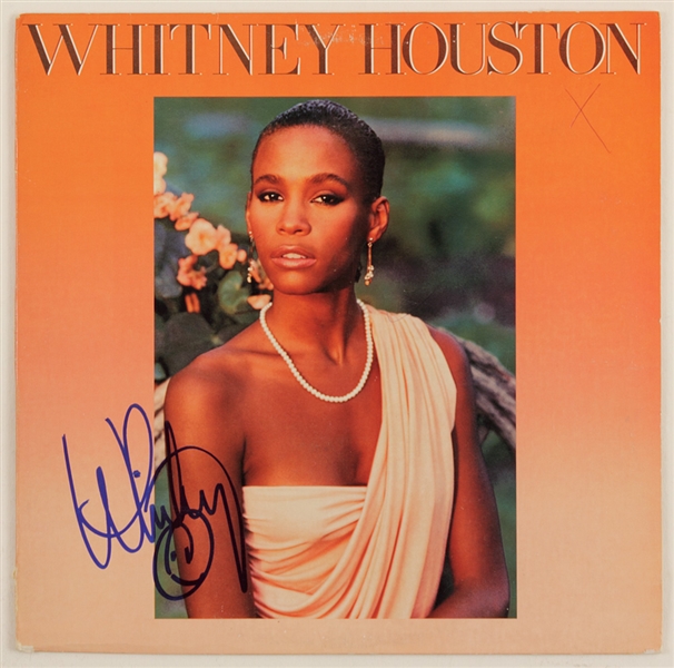 Whitney Houston Signed Album