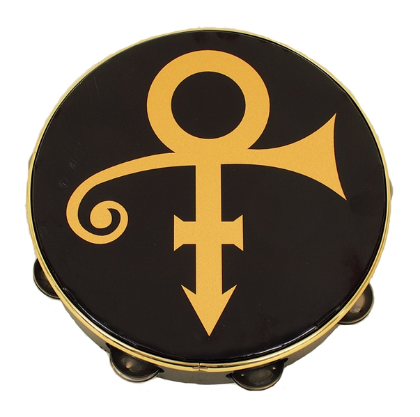 Prince Stage Used Tambourine