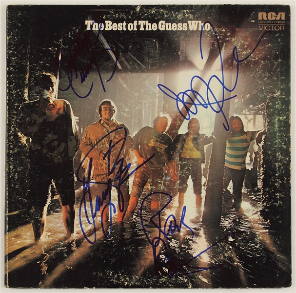 The Guess Who Signed "Best Of" Album