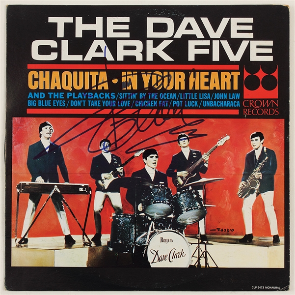 Dave Clark Signed "The Dave Clark Five" Album