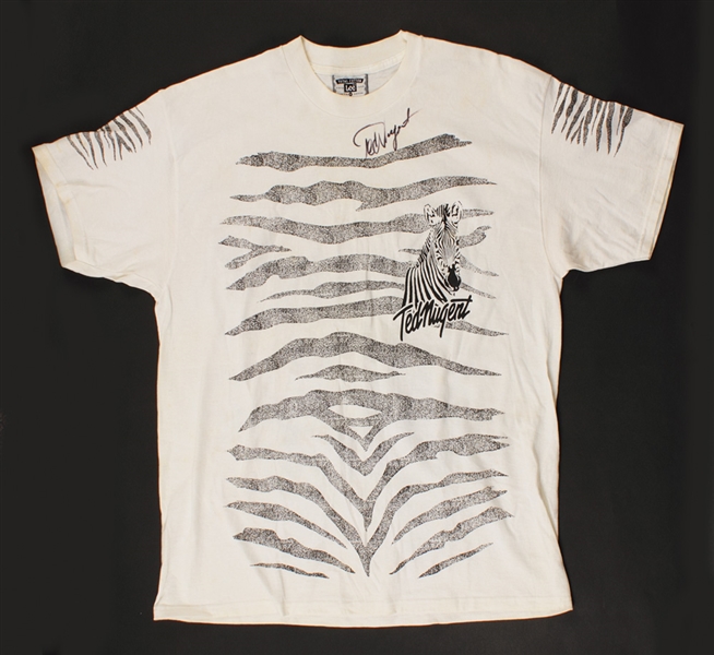 Ted Nugent Signed "Spirit of the Wild" T-Shirt