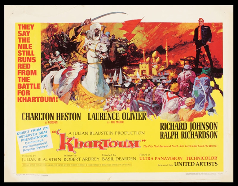 "Khartoum" Original Movie Poster