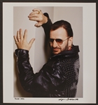 Ringo Starr Original Lynn Goldsmith Signed Photograph