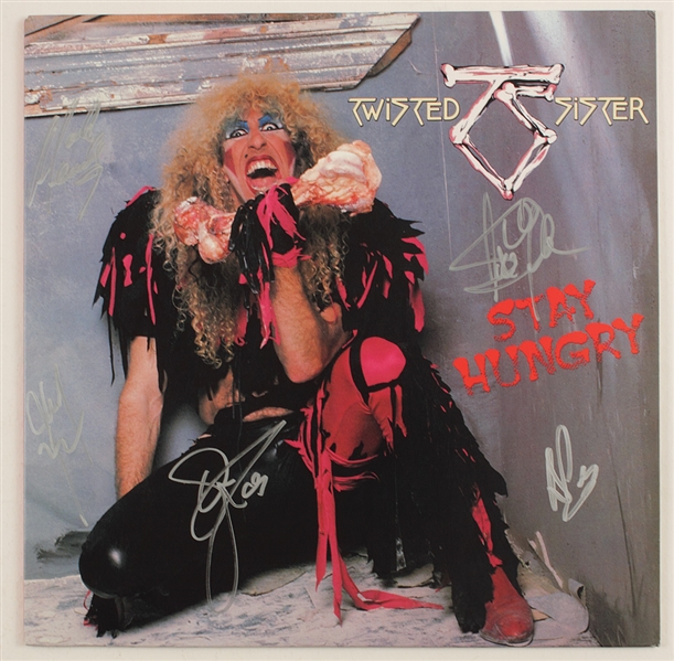 Twisted Sister Signed "Stay Hungry" Album