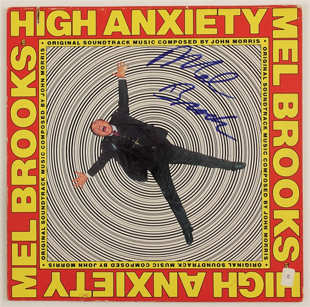 Mel Brooks Signed "High Anxiety" Album Soundtrack