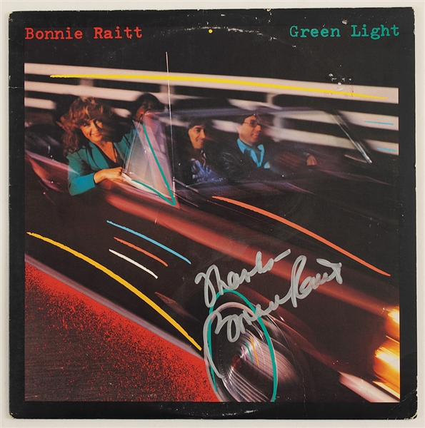 Bonnie Raitt Signed "Green Light" Album