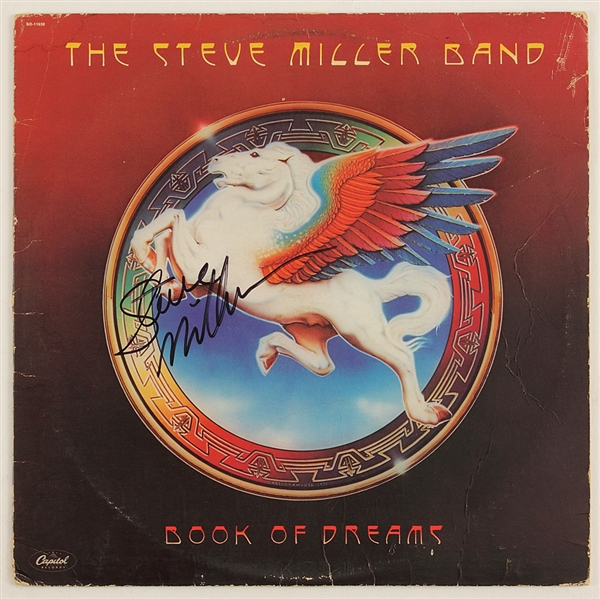 Steve Miller Signed "Book of Dreams" Album