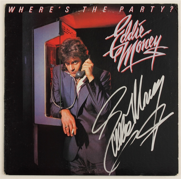Eddie Money Signed "Wheres The Party?" Album