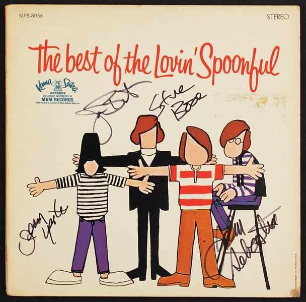 The Lovin Spoonful Signed "Best of" Album