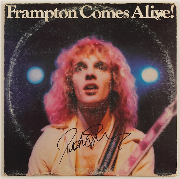 Peter Frampton Signed "Frampton Comes Alive" Album