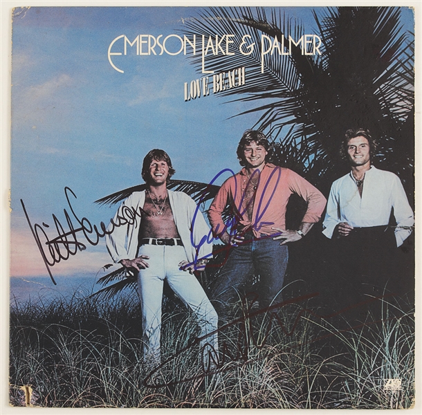 Emerson, Lake & Palmer Signed "Love Beach" Album