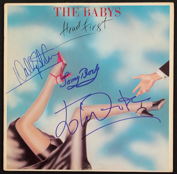 The Babys Signed "Head First" Album