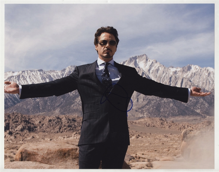 Robert Downey, Jr. Signed 11 x 14 Photograph