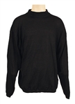 Michael Jackson Owned & Worn Black Long Sleeved Sweater