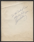 Elvis Presley Signed & Inscribed Original Publicity Photograph