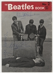 Beatles Signed Original 1963 Beatles Monthly Book