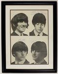 Beatles 1963  Signed & Inscribed Original Promotional Poster