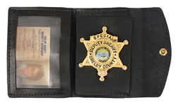 Elvis Presley Owned Original Shelby County Special Deputy Sheriffs Badge