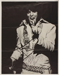 Elvis Presley Signed & Inscribed Fan Club Poster