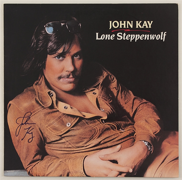 John Kay Signed "Lone Steppenwolf" Album