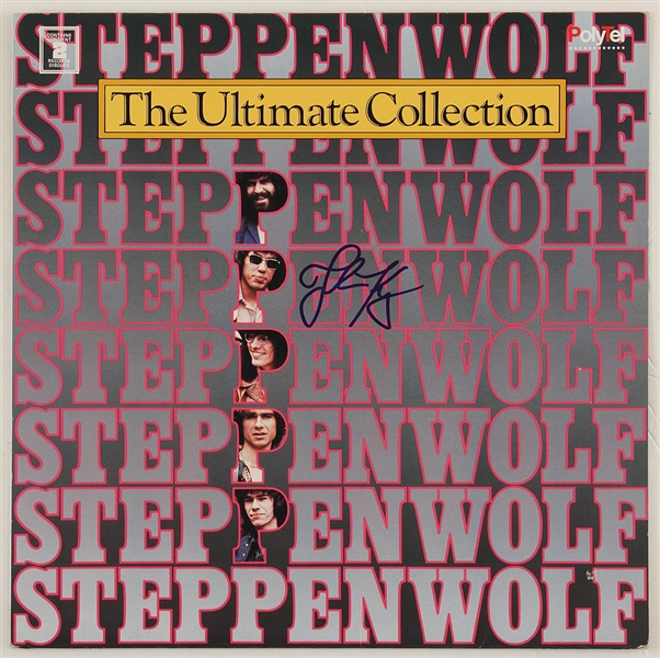 Steppenwolf John Kay Signed "The Ultimate Collection" Album