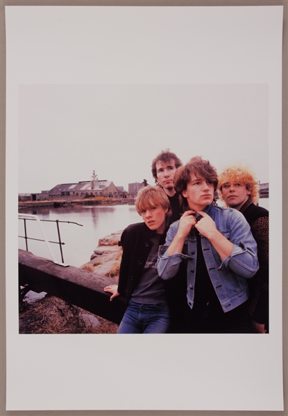 U2 Original 13 x 19  "Boy" First Album Cover Outtake Photograph
