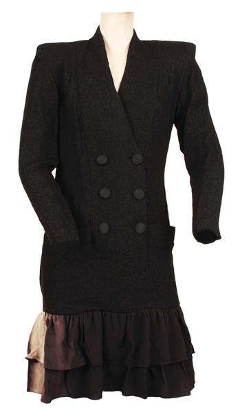 Stevie Nicks Black Jacket Style Dress