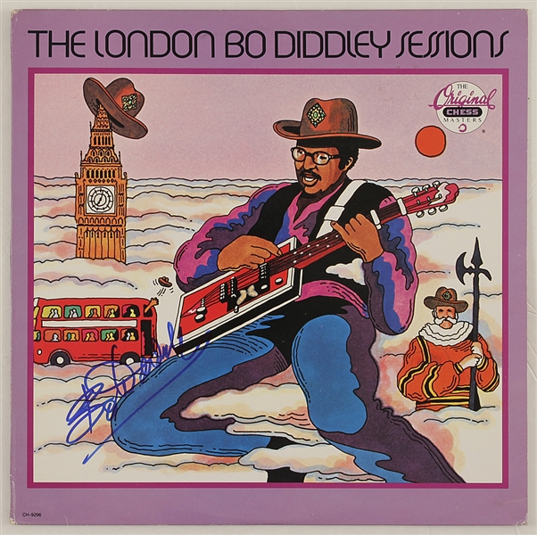 Bo Diddley Signed "The London Bo Diddley Sessions" Album