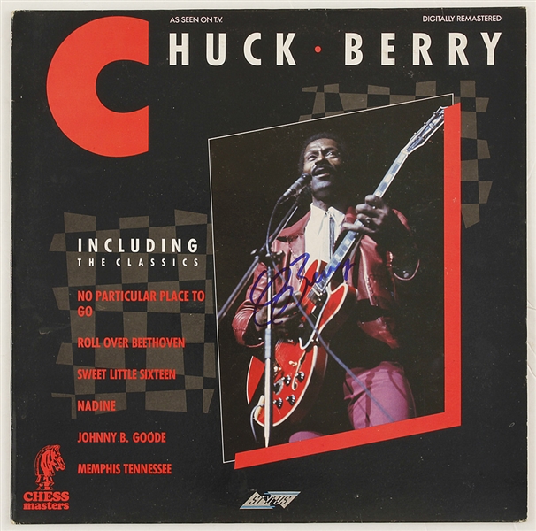 Chuck Berry Signed Album