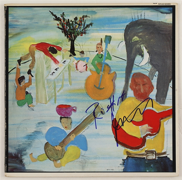 The Band Robbie Robertson Signed  "Music From Big Pink" Album