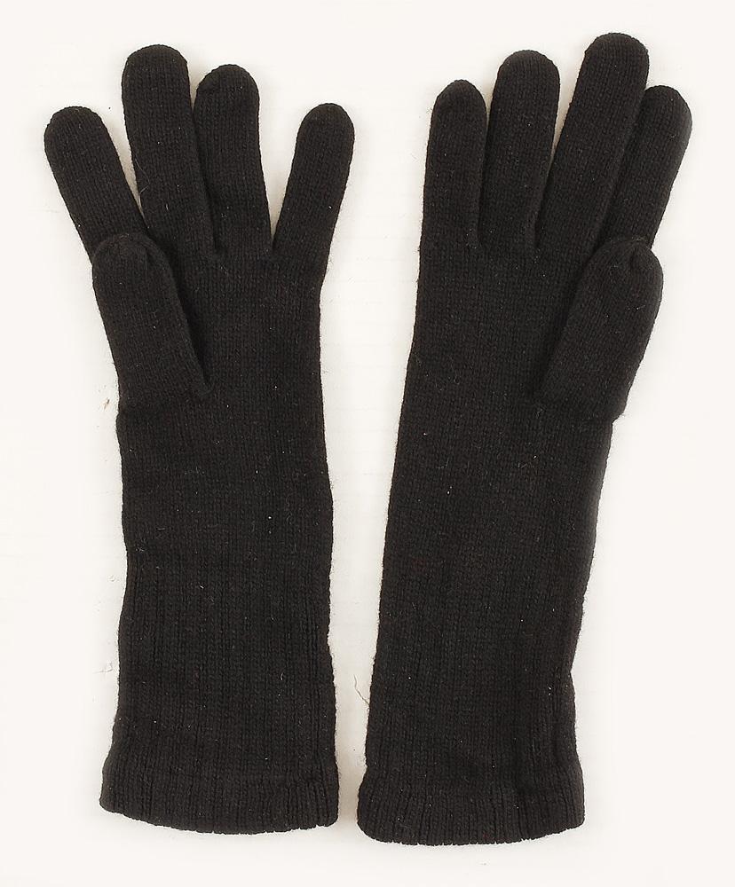 Lot Detail - Michael Jackson Owned and Worn Black Winter Gloves