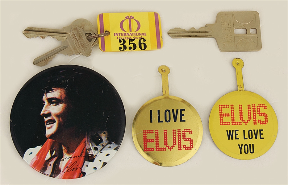 Elvis Presley Original Archive From His 1969 Opening at the Las Vegs International Hotel