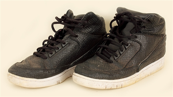 Ed Sheeran Owned & Worn Black Nike Air Jordan Sneakers