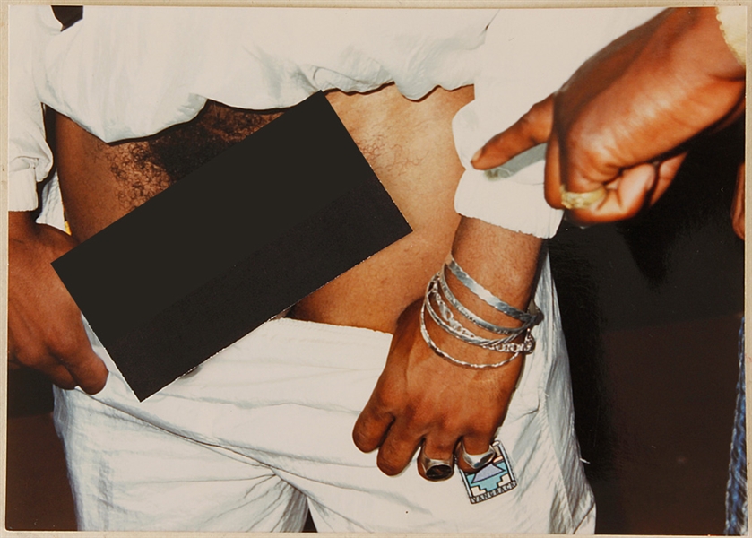 Tupac Shakur 1990 Original Photographs and Negatives Featuring a Nude Photograph of Tupac with Copyright