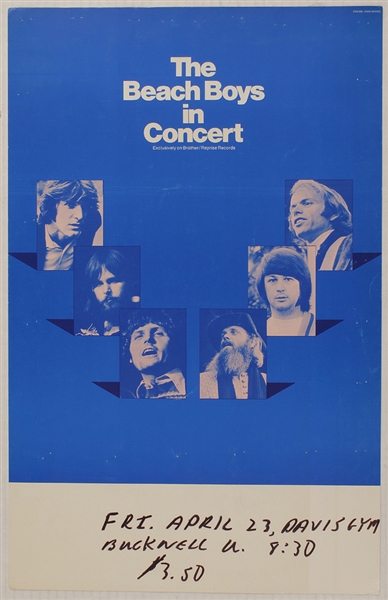 The Beach Boys Original Concert Poster