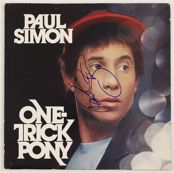Paul Simon Signed "One Trick Pony" Album