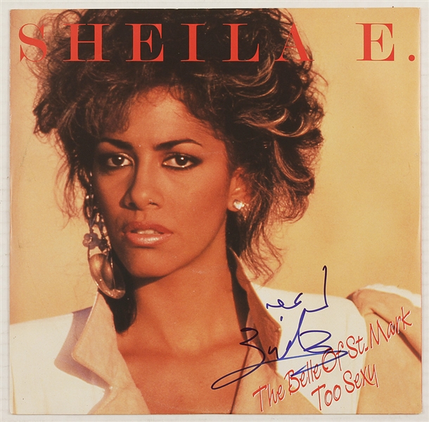 Sheila E. Signed "The Belle of St. Marks Too Sexy" Album