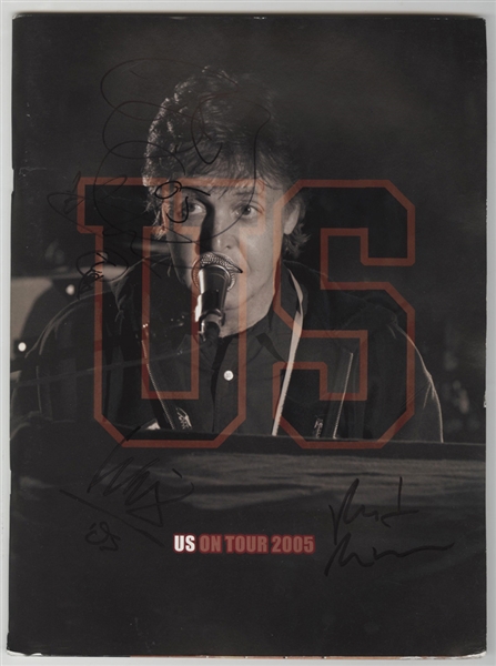 Paul McCartney Signed 2005 "US Tour" Original Concert Program