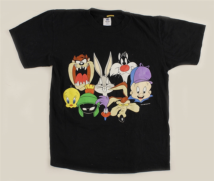 Michael Jackson Owned & Worn Loony Tunes T-Shirt