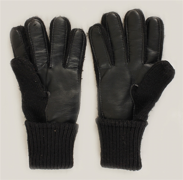 Michael Jackson Owned & Worn Winter Gloves