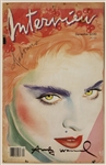 Andy Warhol Signed Madonna <br>"Interview Magazine" 